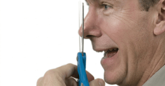CUT YOUR NOSE OFF TO SPITE YOUR FACE