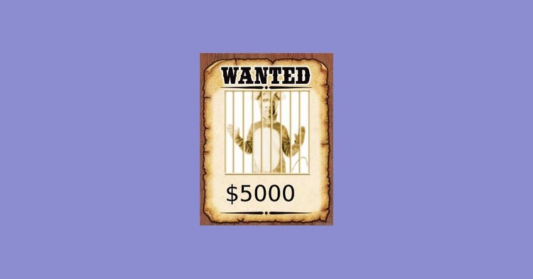 $5000 reward poster: Wanted information proving claims against Councilman Burrell are false, per The Ripp Report