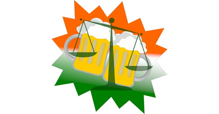 Scales of justice illustration atop a landscape, symbolizing legal issues surrounding bar owner Ronan McSharry and associates